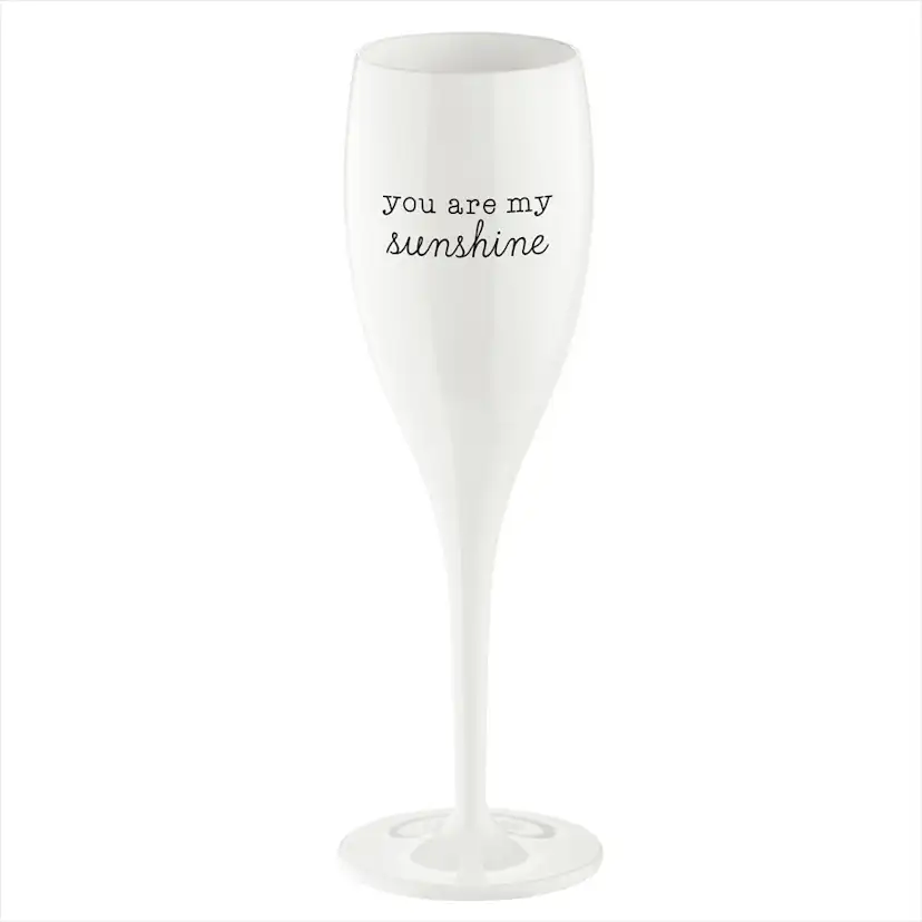 Champagneglas Koziol med Print