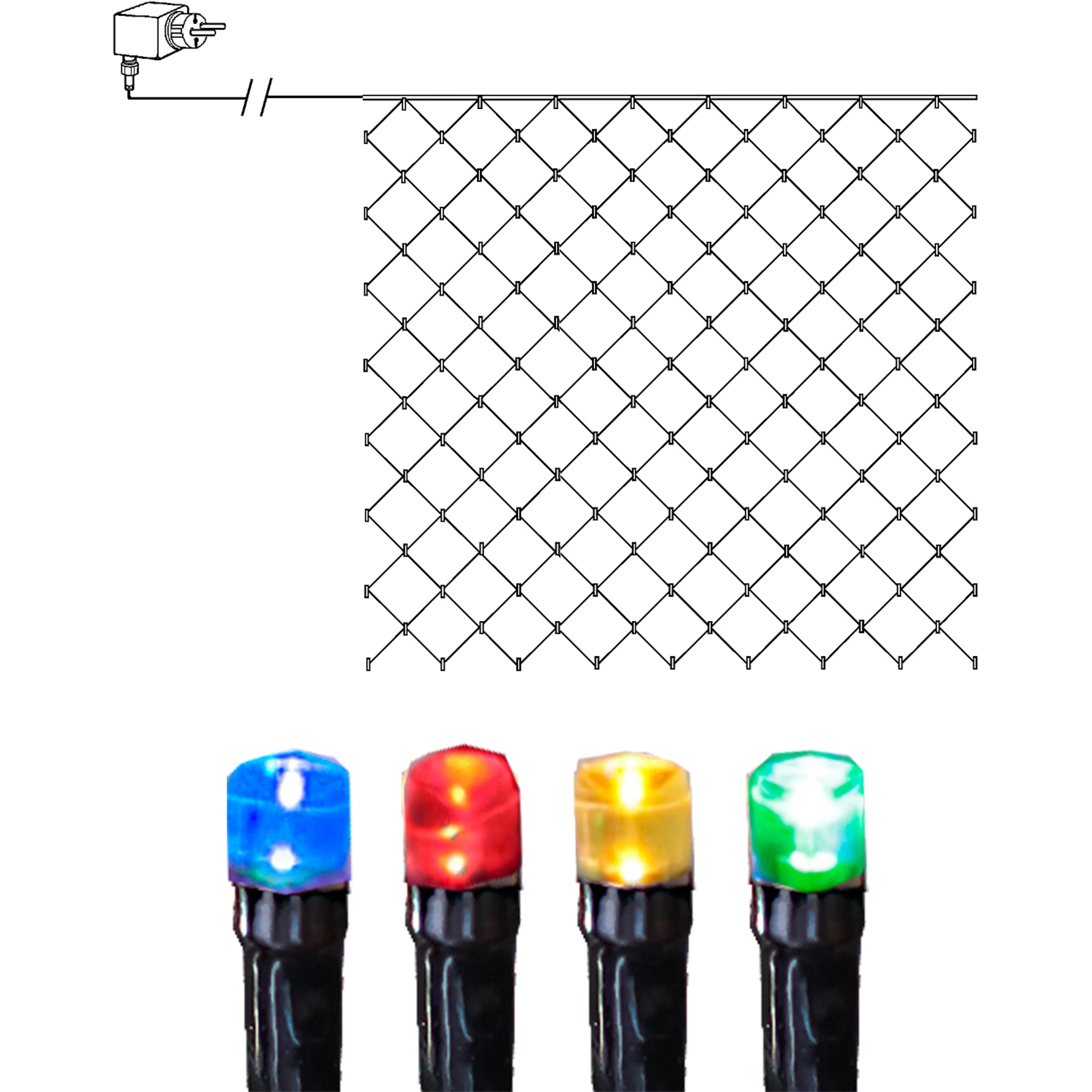 Ljusnät Star Trading Serie LED