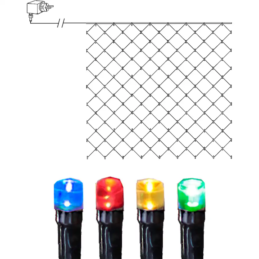 Ljusnät Star Trading Serie LED