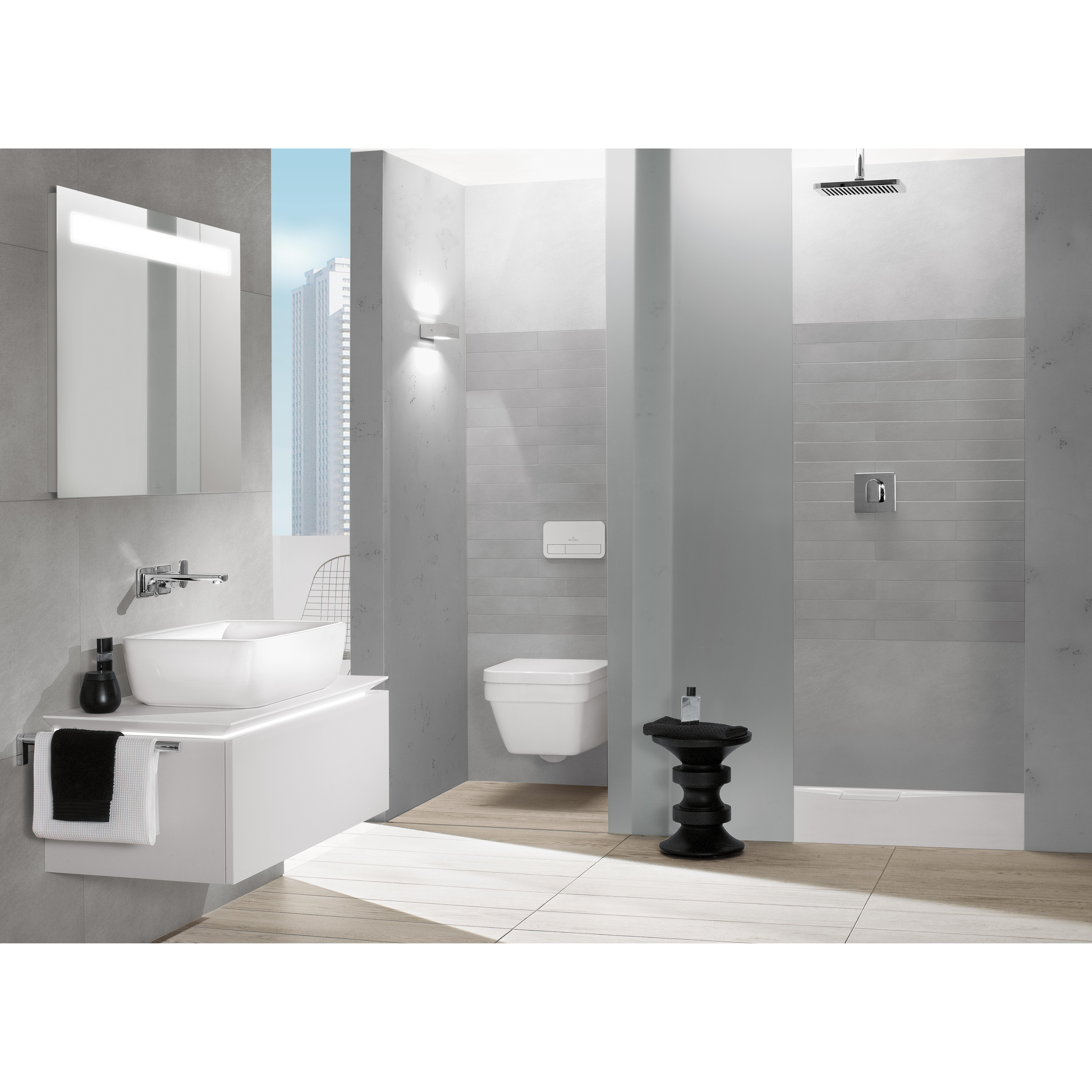 Badrumsspegel Villeroy & Boch More To See 14 med Belysning