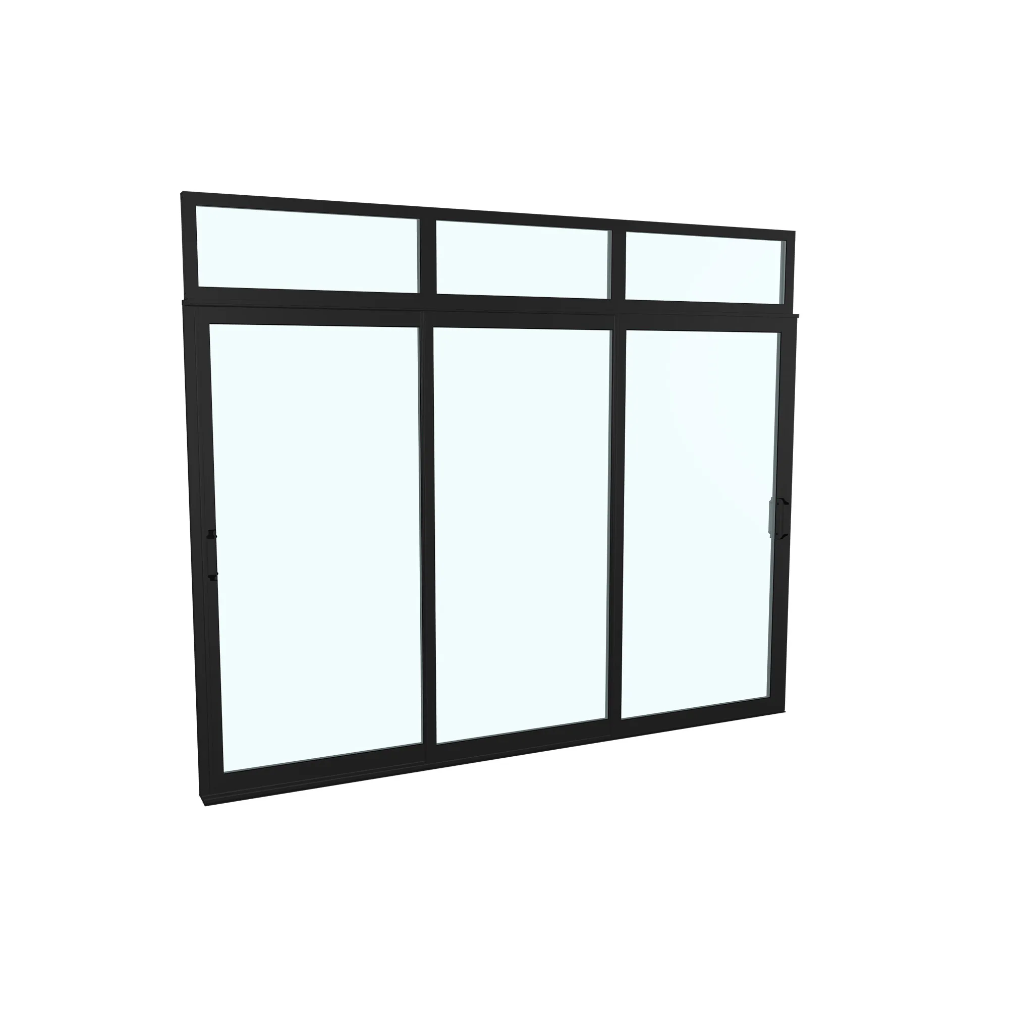 Skjutdörr med Överljus Landskap Robust Året Runt 3-del