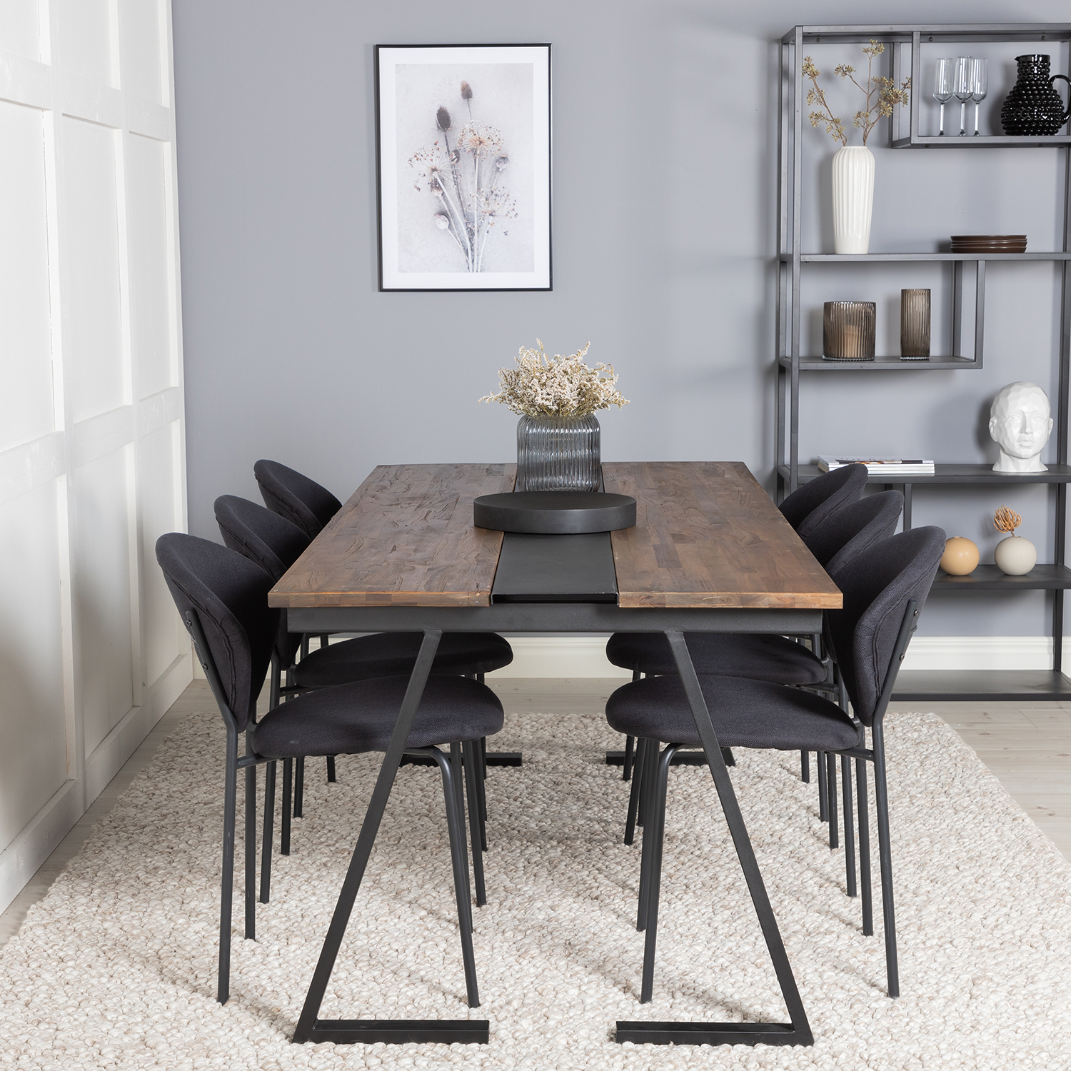 Matgrupp Venture Home Jane med 6 Valor Stolar