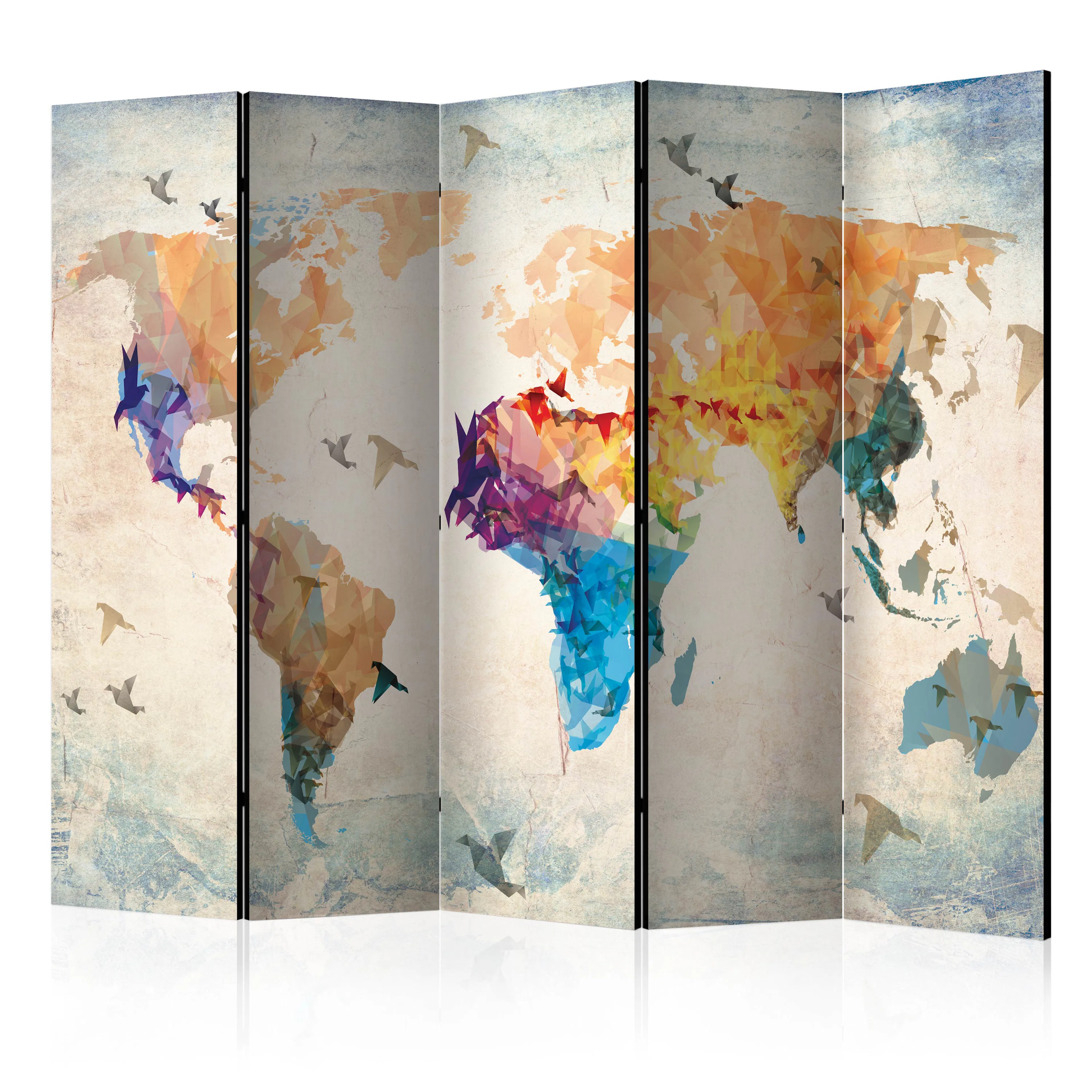 Rumsavdelare Arkiio Paper Birds II 225x172 cm