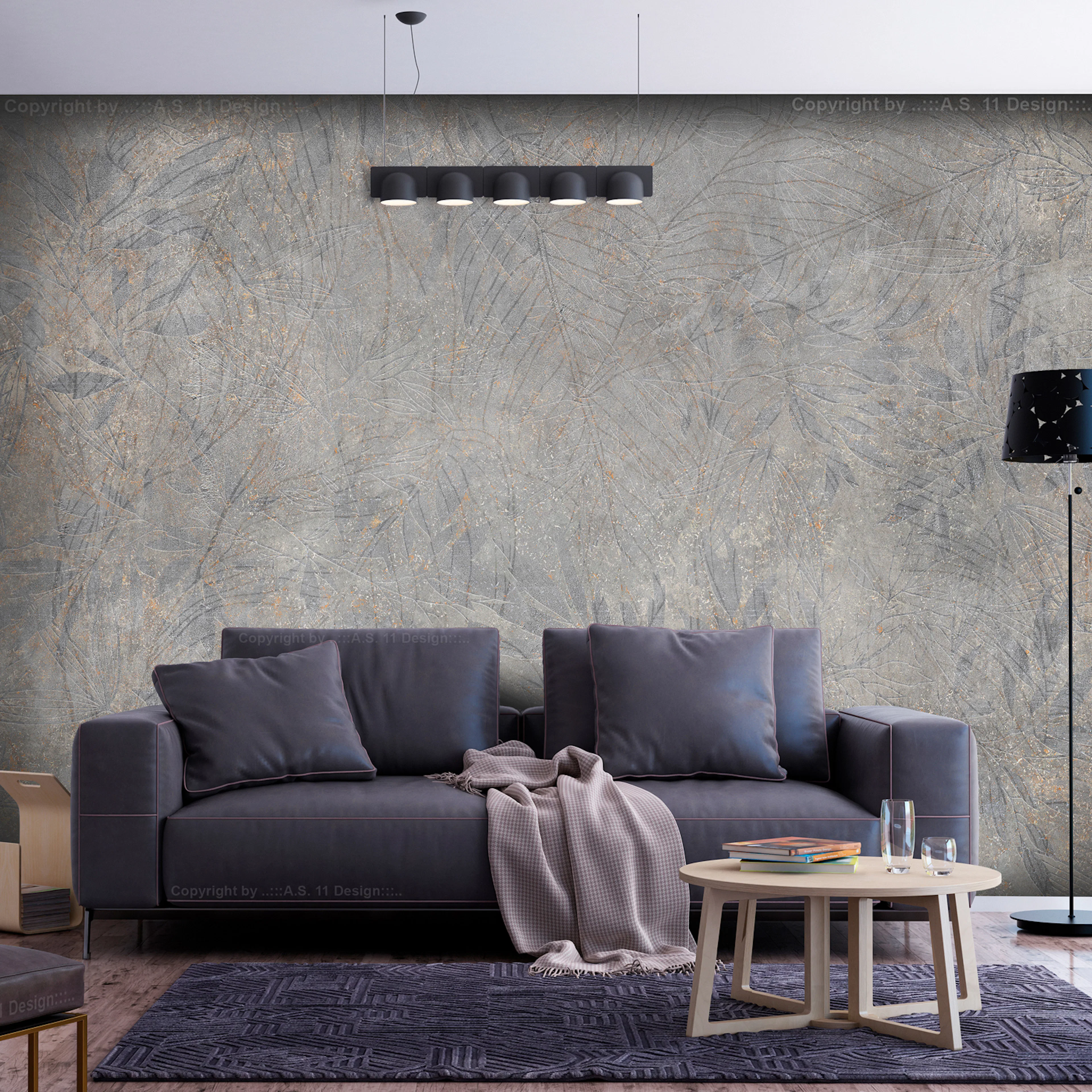 Fototapet - Gray of Nature 450x315 450x315 cm