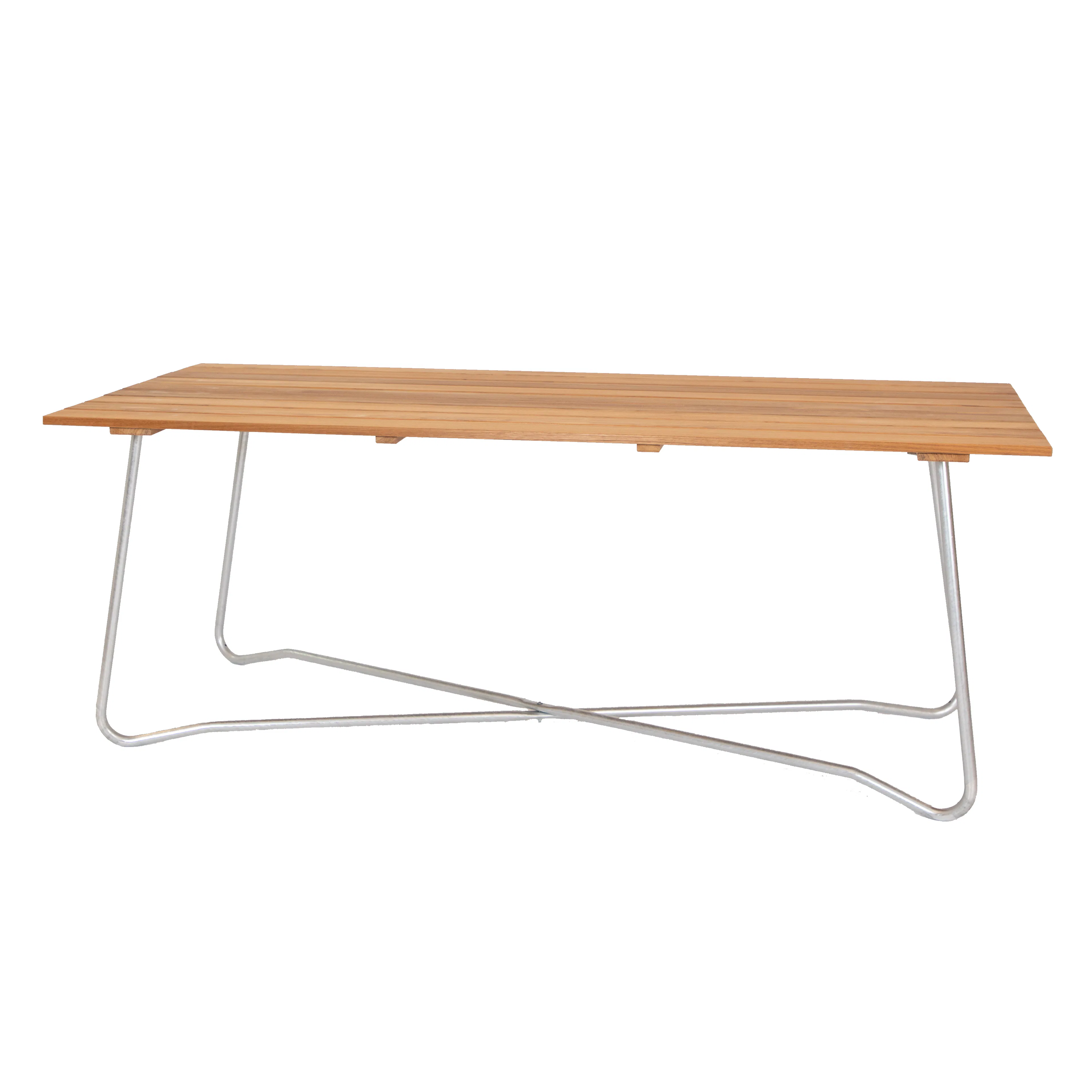 Iroko/Stål