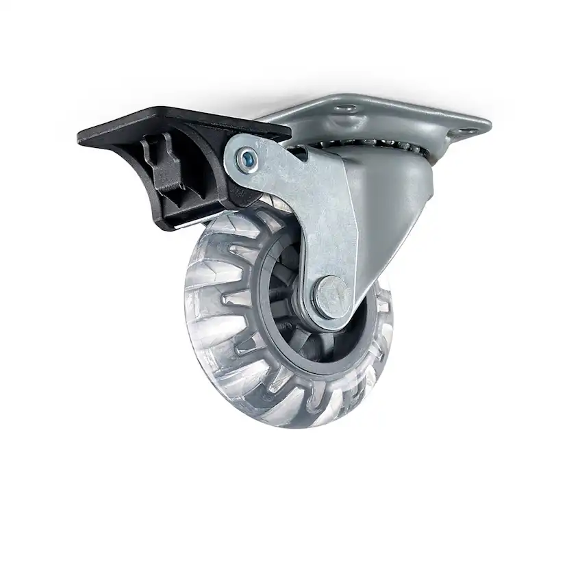 Möbelhjul Habo 4005 med Broms 50 mm