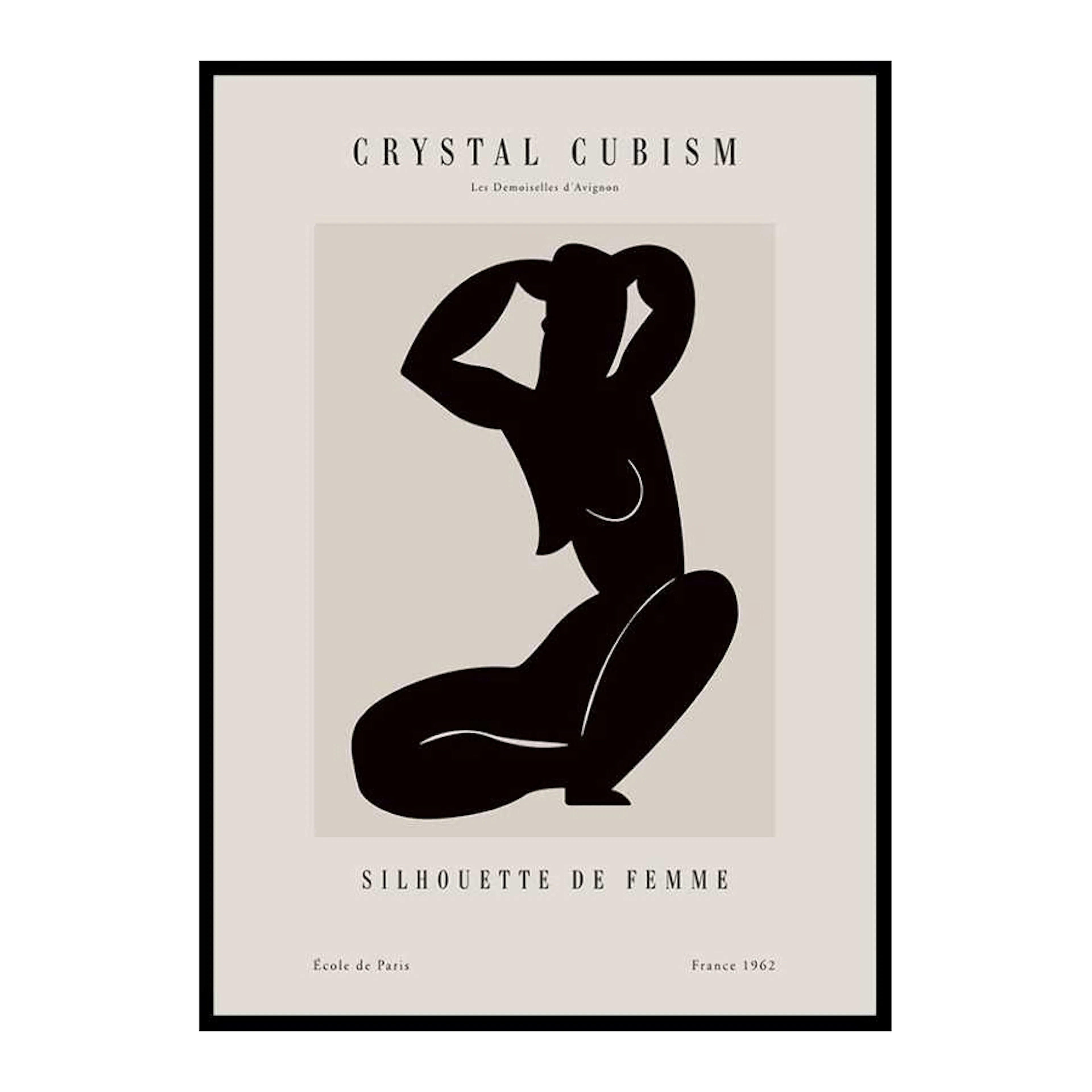 Picasso Femme Du Cubisme 50x70 cm