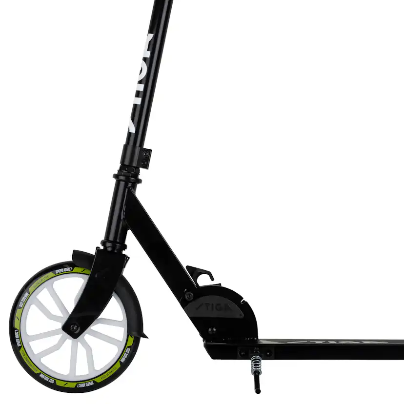 Sparkcykel STIGA Sports Kick Scooter Route 200-S Black/Lime