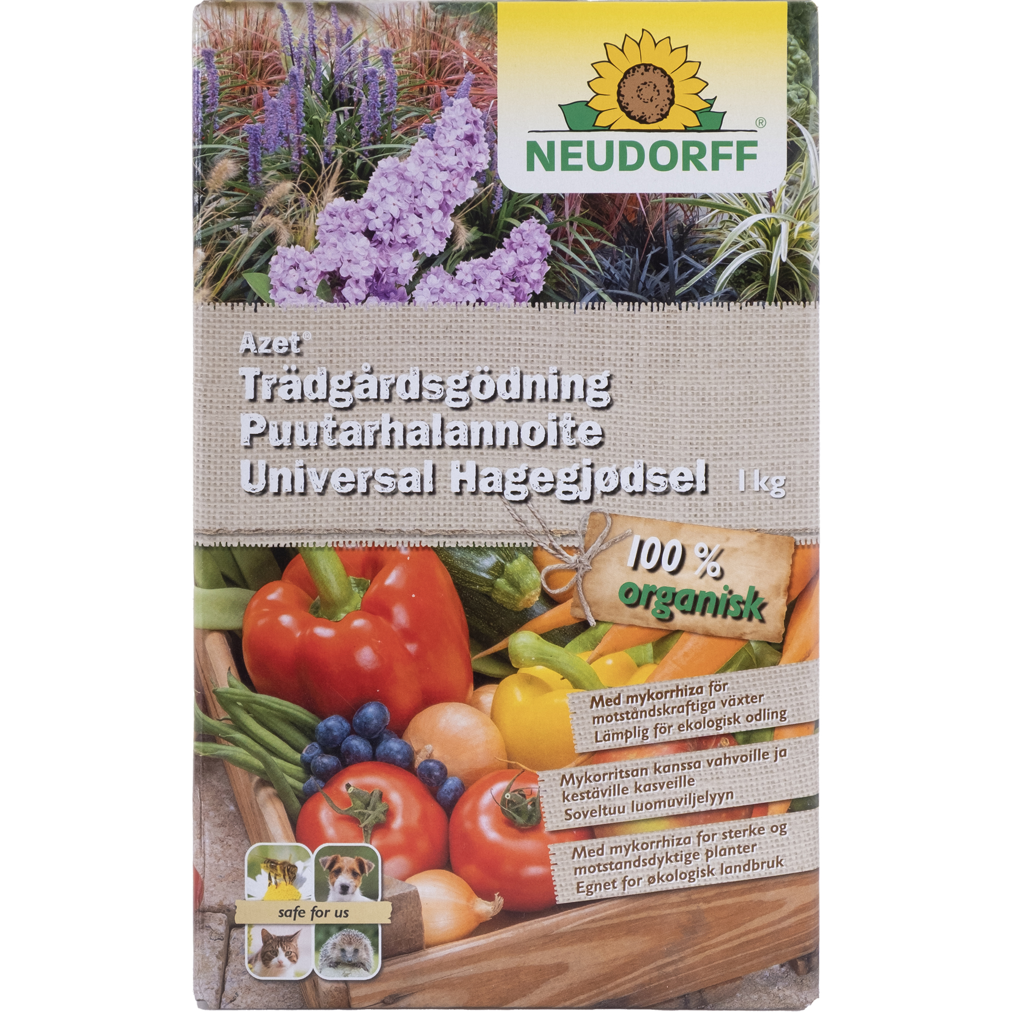 Trädgårdsgödning 1kg, Neudorff