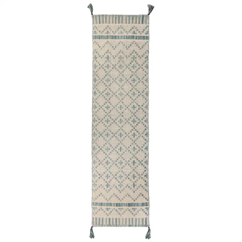 Gångmatta Flair Rugs Leela Runner Mönstrad 60x200