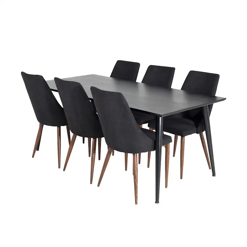 Matgrupp Venture Home Dipp med 6 Leone Stolar