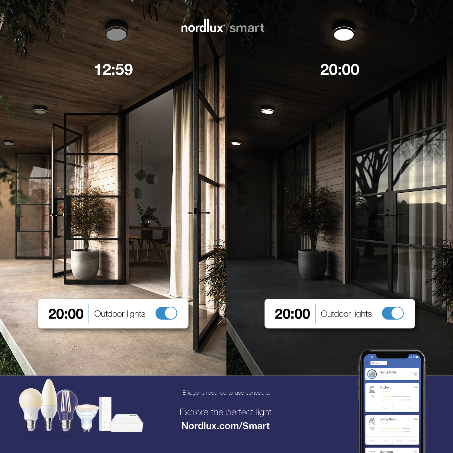 Ljuskälla Nordlux Smart Startkit