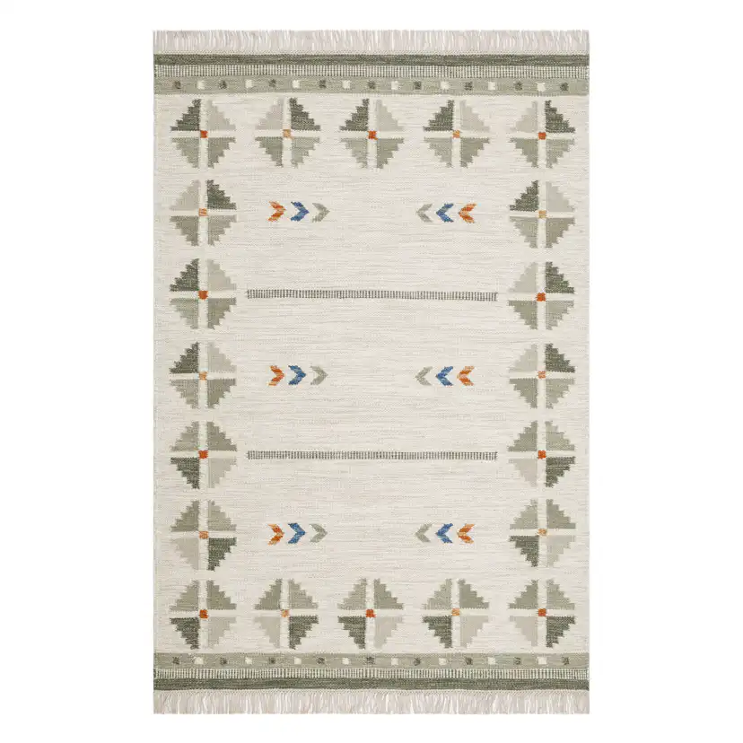 Handvävd Matta KM Carpets Avesta Ull