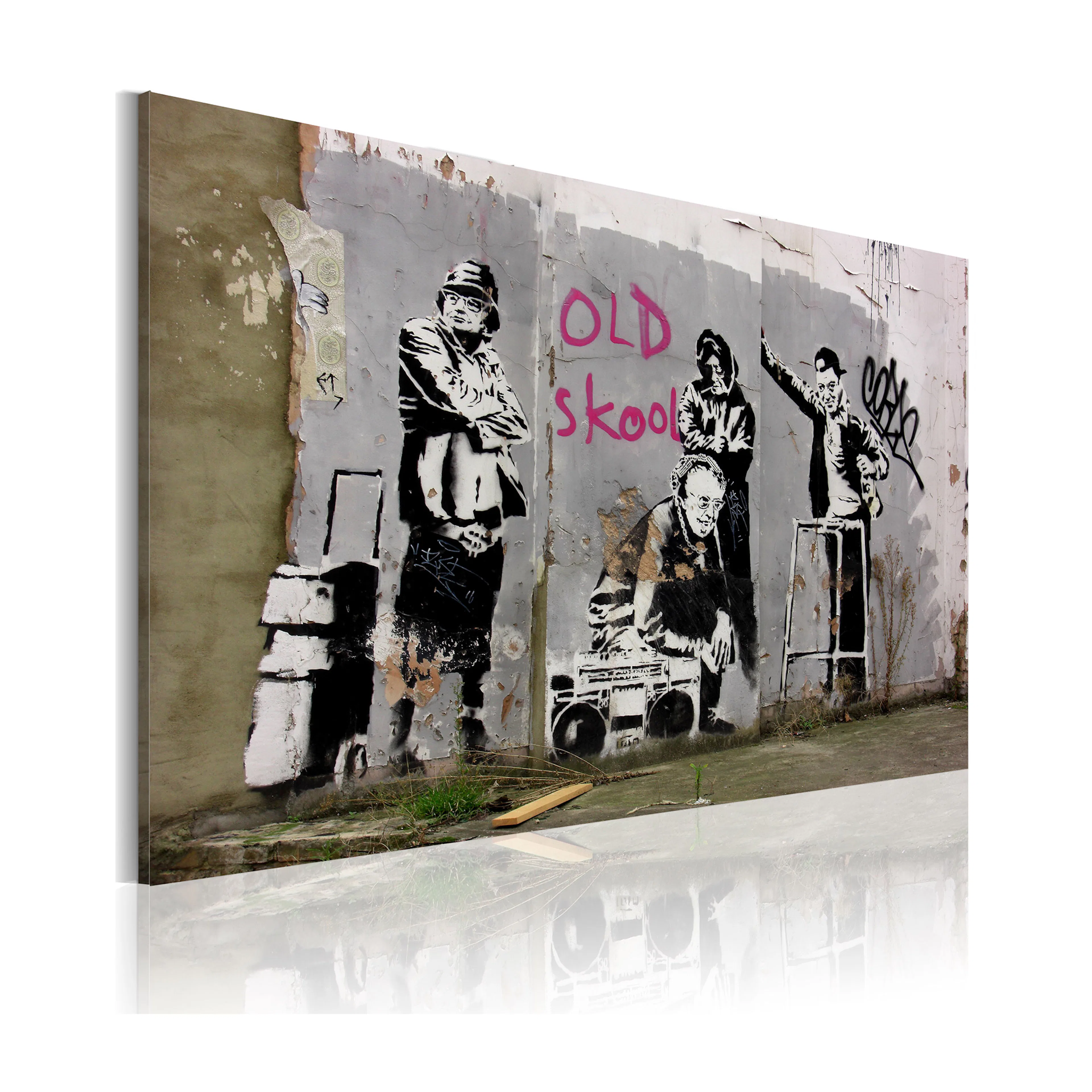 Tavla Arkiio Old School Banksy 60x40