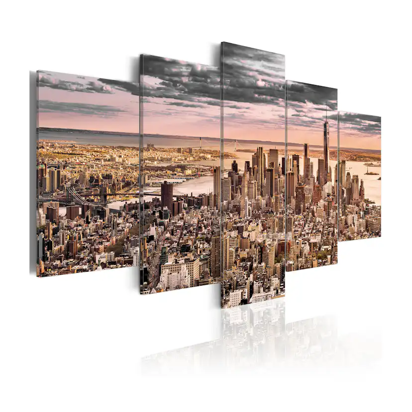 Tavla Arkiio New York City Morning Sky
