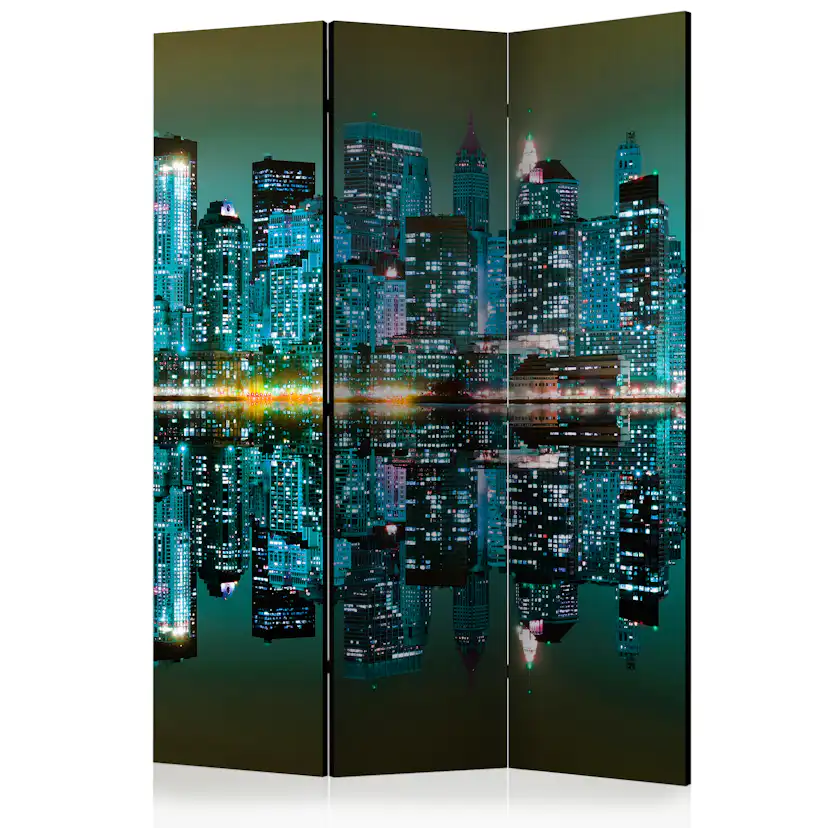 Rumsavdelare Arkiio Gold Reflections NYC 135x172 cm