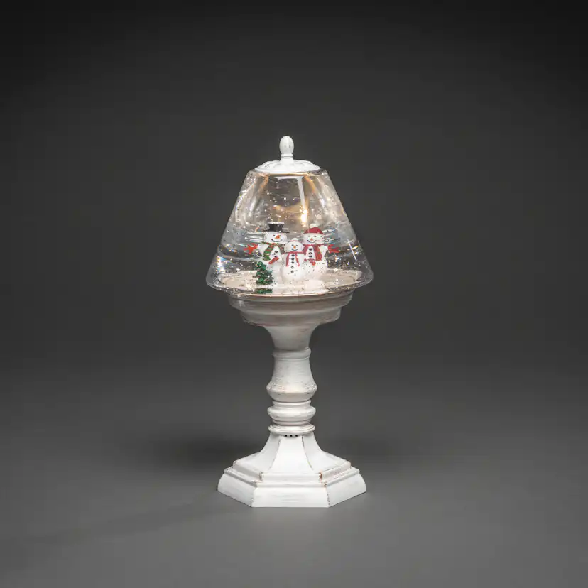 Lykta Julfigur Gnosjö Konstsmide Vattenfylld Lampa med Snögubbe