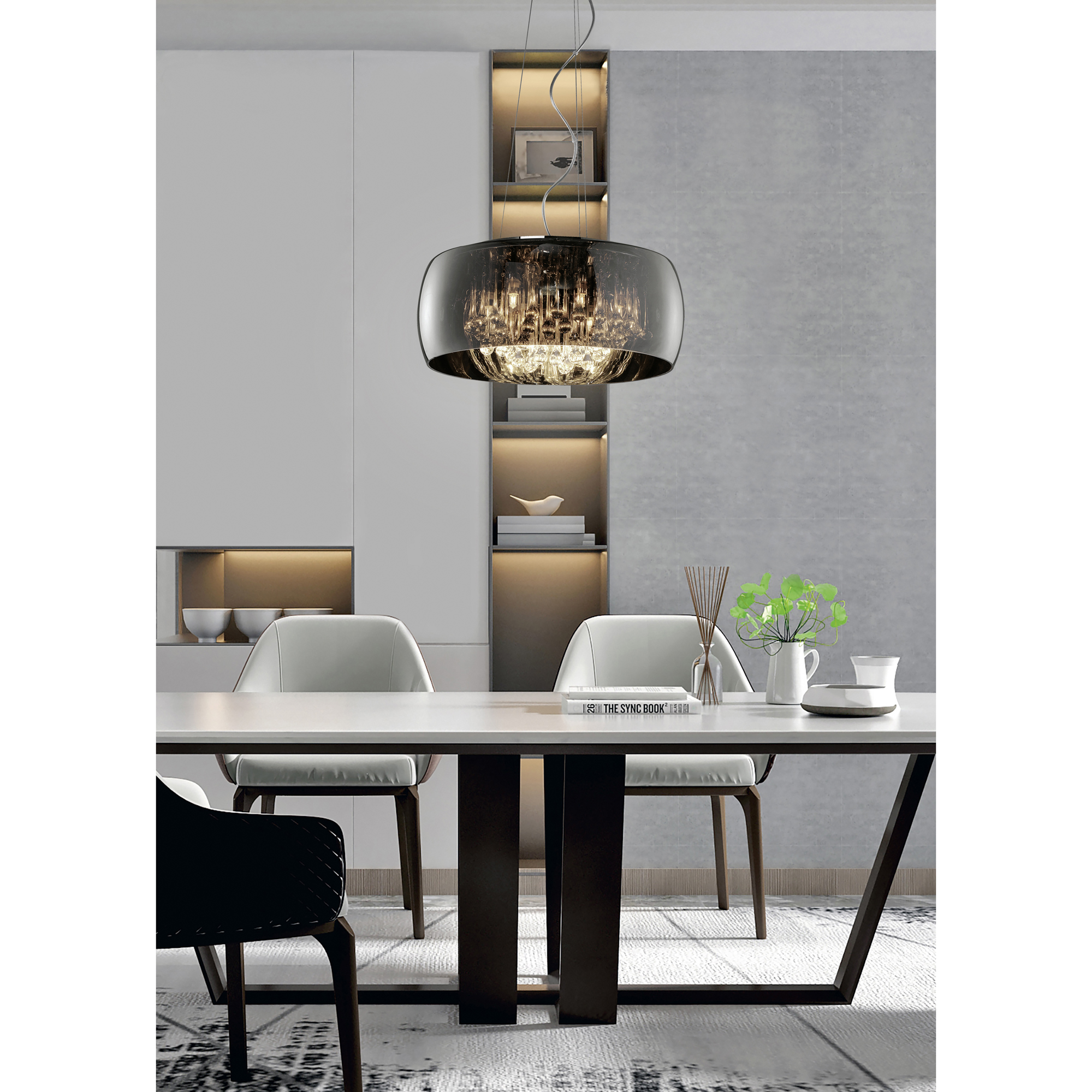 Taklampa Trio Vapore 6L G9