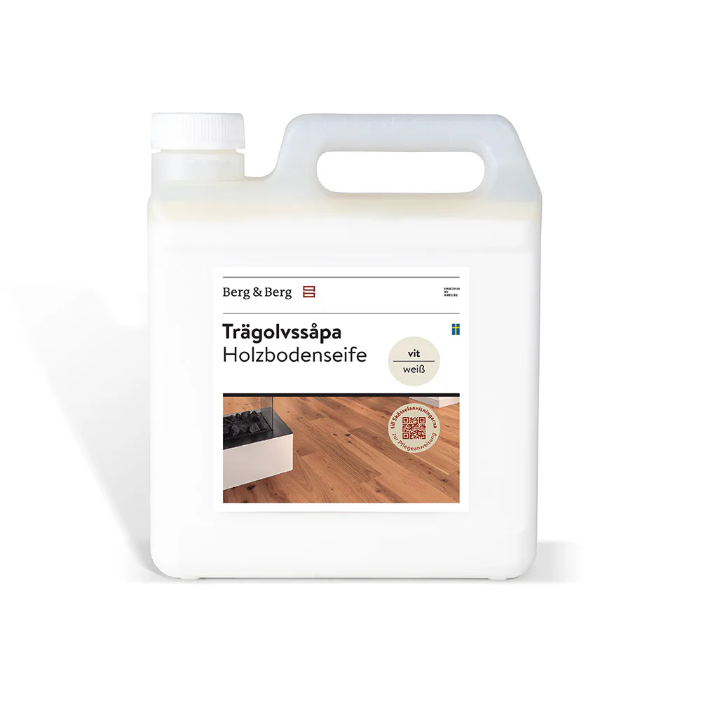 Trägolvssåpa Berg & Berg Vit 2,5 Liter