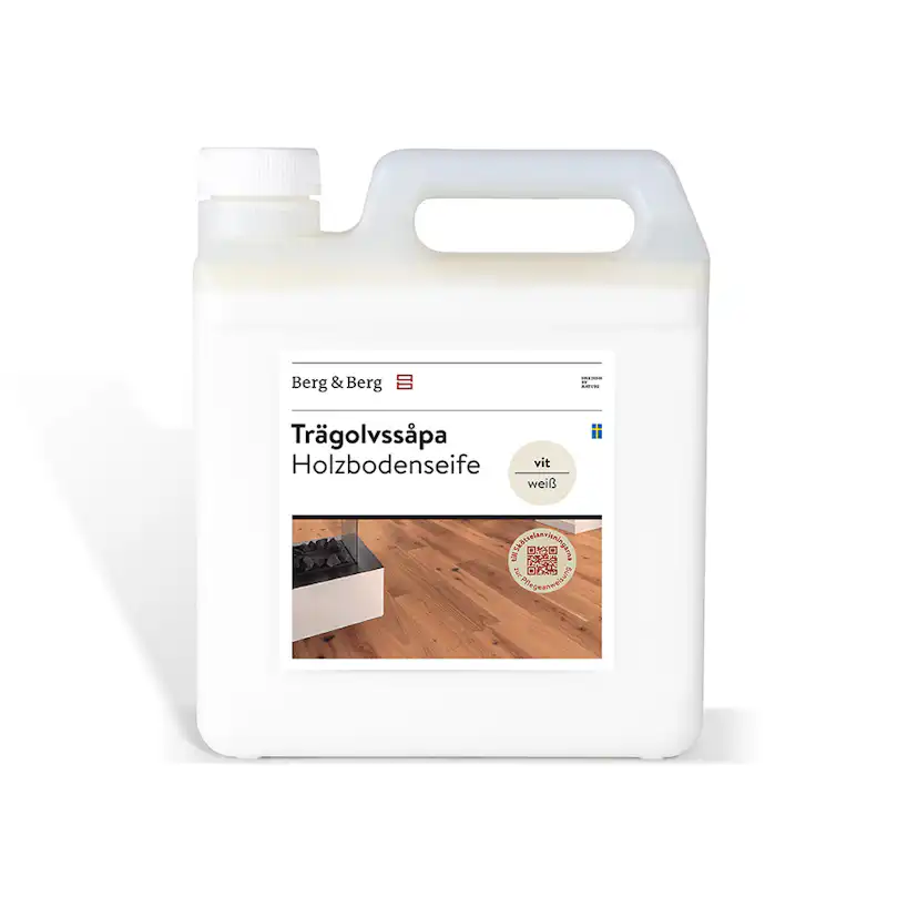 Trägolvssåpa Berg & Berg Vit 2,5 Liter