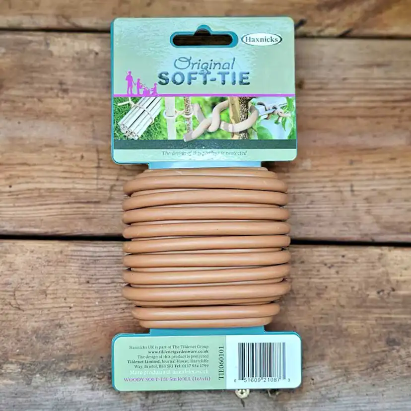 Uppbindning Omnia Garden Original Soft Tie Woody 5m