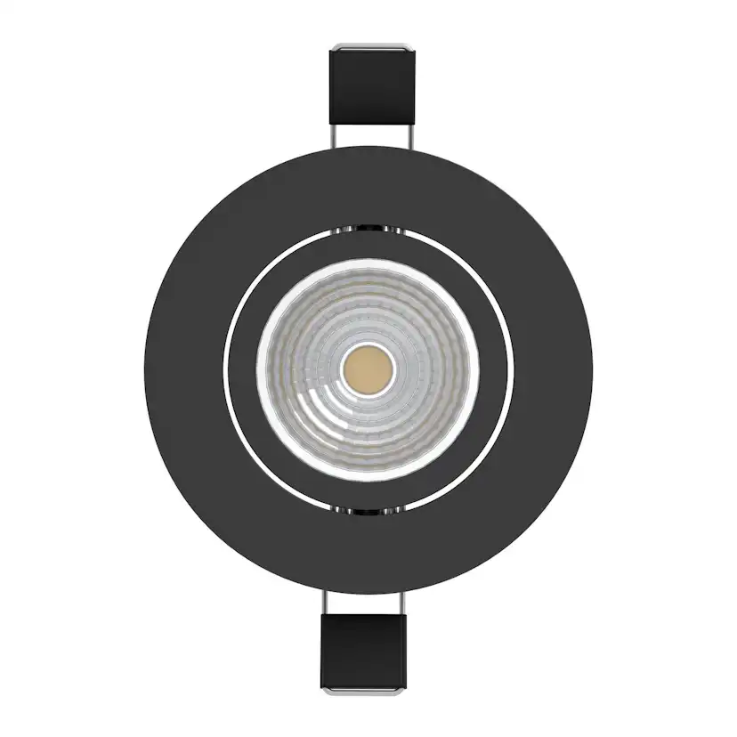 Infälld Lampa Eglo Saliceto 3 st Ø88 mm 2700K Svart