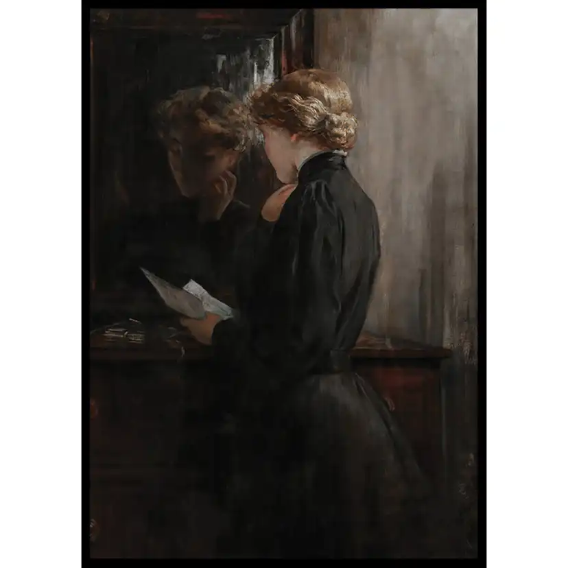 Poster Gallerix Grandmother’s Love Letters By James Carroll Beckwith