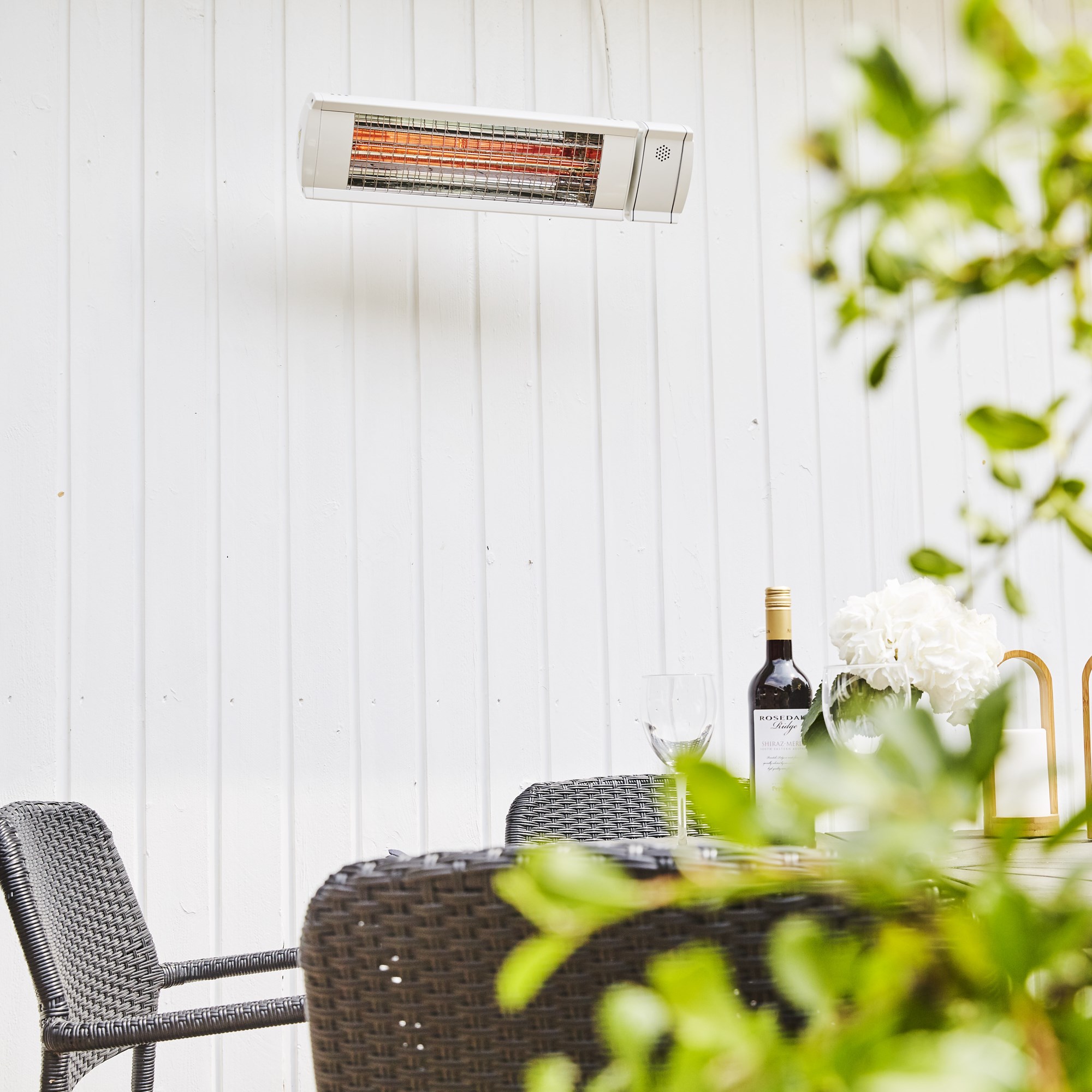 HEAT1 ECO High-line 1500 W vit Vit