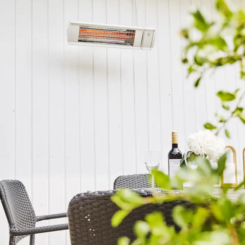 HEAT1 ECO High-line 1500 W vit Vit