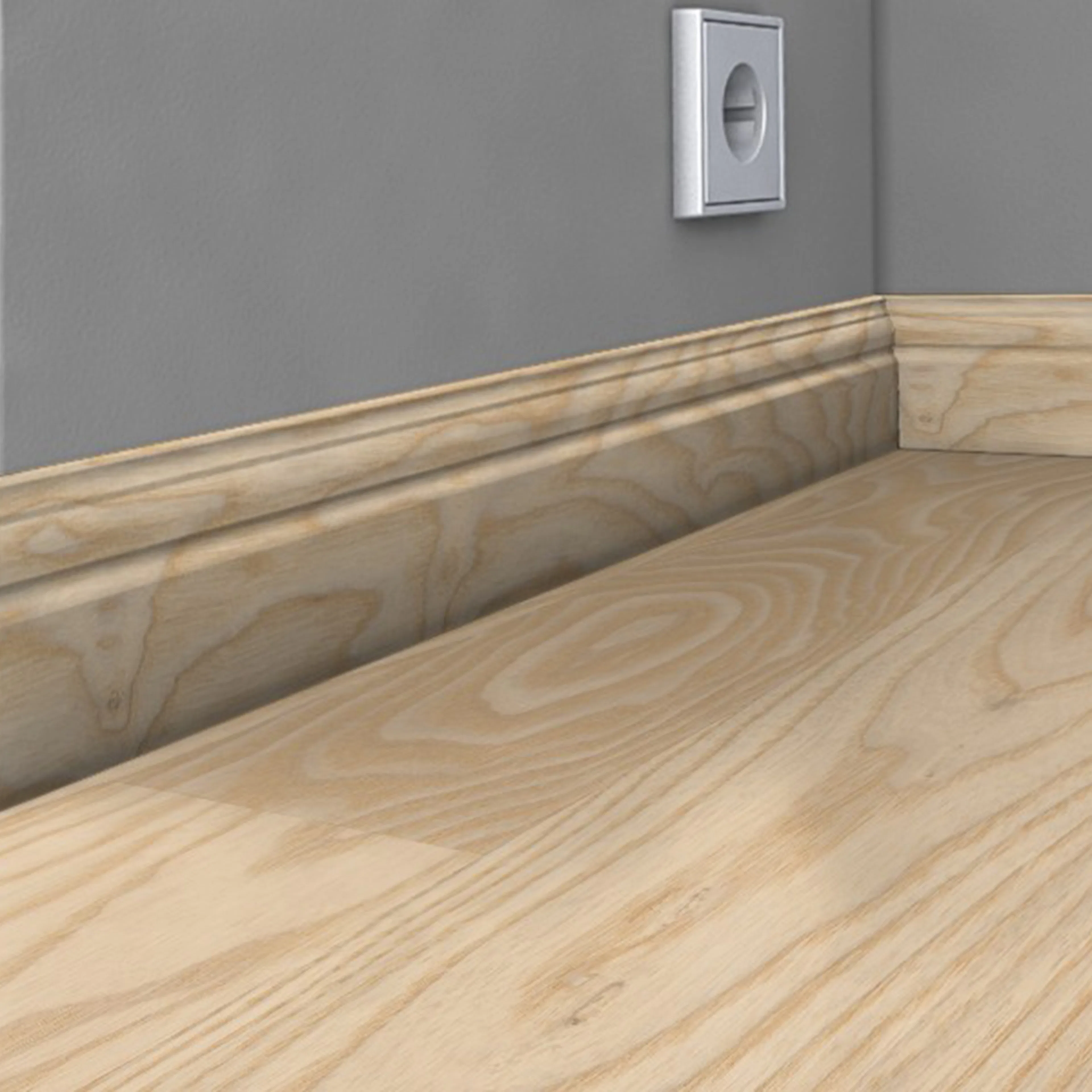 Sockel Kährs Massiv 15x69 mm Ask Sandvig/Falsterbo/Skagen