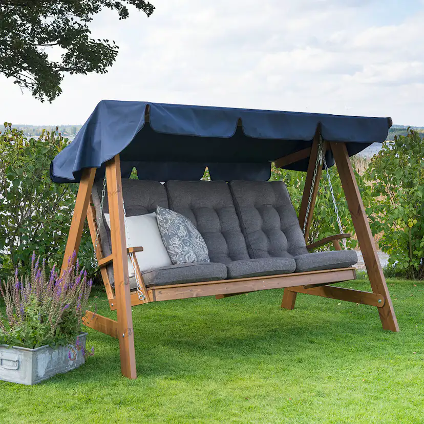 HAMMOCKTAK POLY/PU BLÅTT Blå