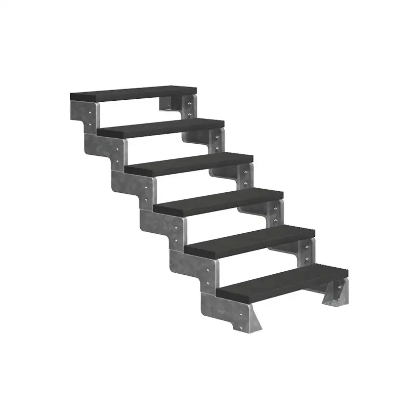 Trädgårdstrappa Dolle Gardentop Trimax utan Räcke
