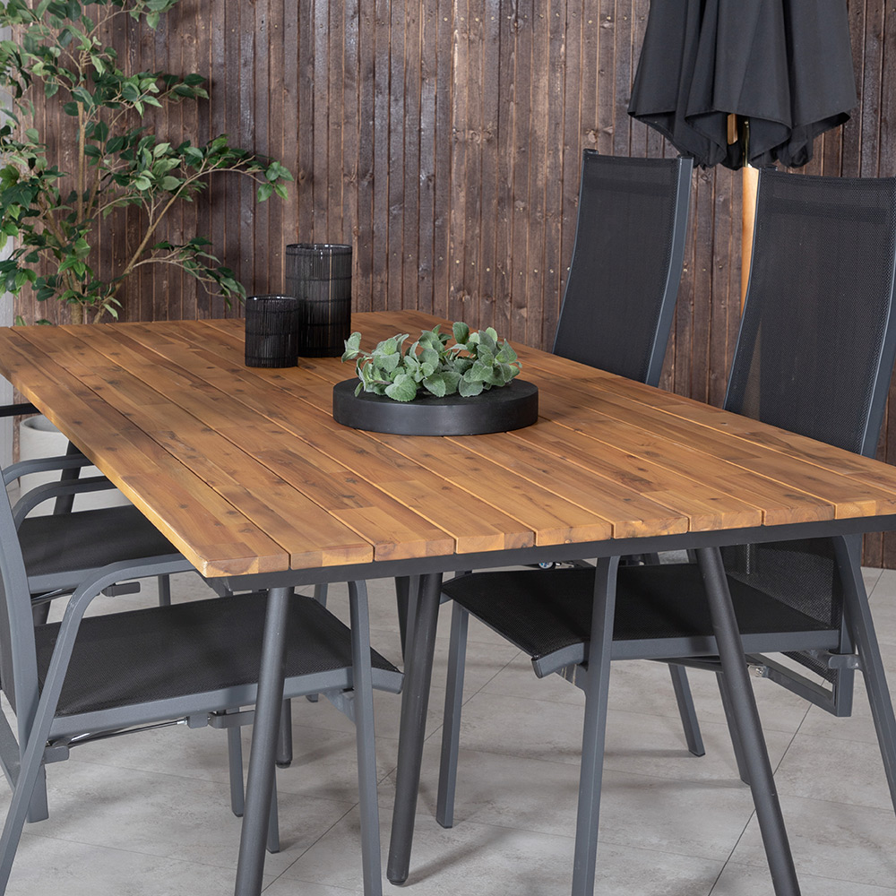 Matgrupp Venture Home Chane med 4 Curz Matstolar