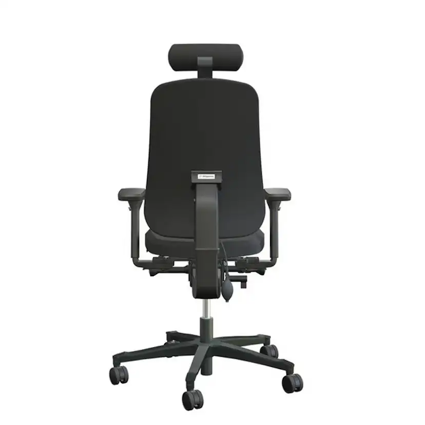 Kontorsstol Lanab Group Höganäs 380 med Armstöd, Nackstöd och Svankstöd