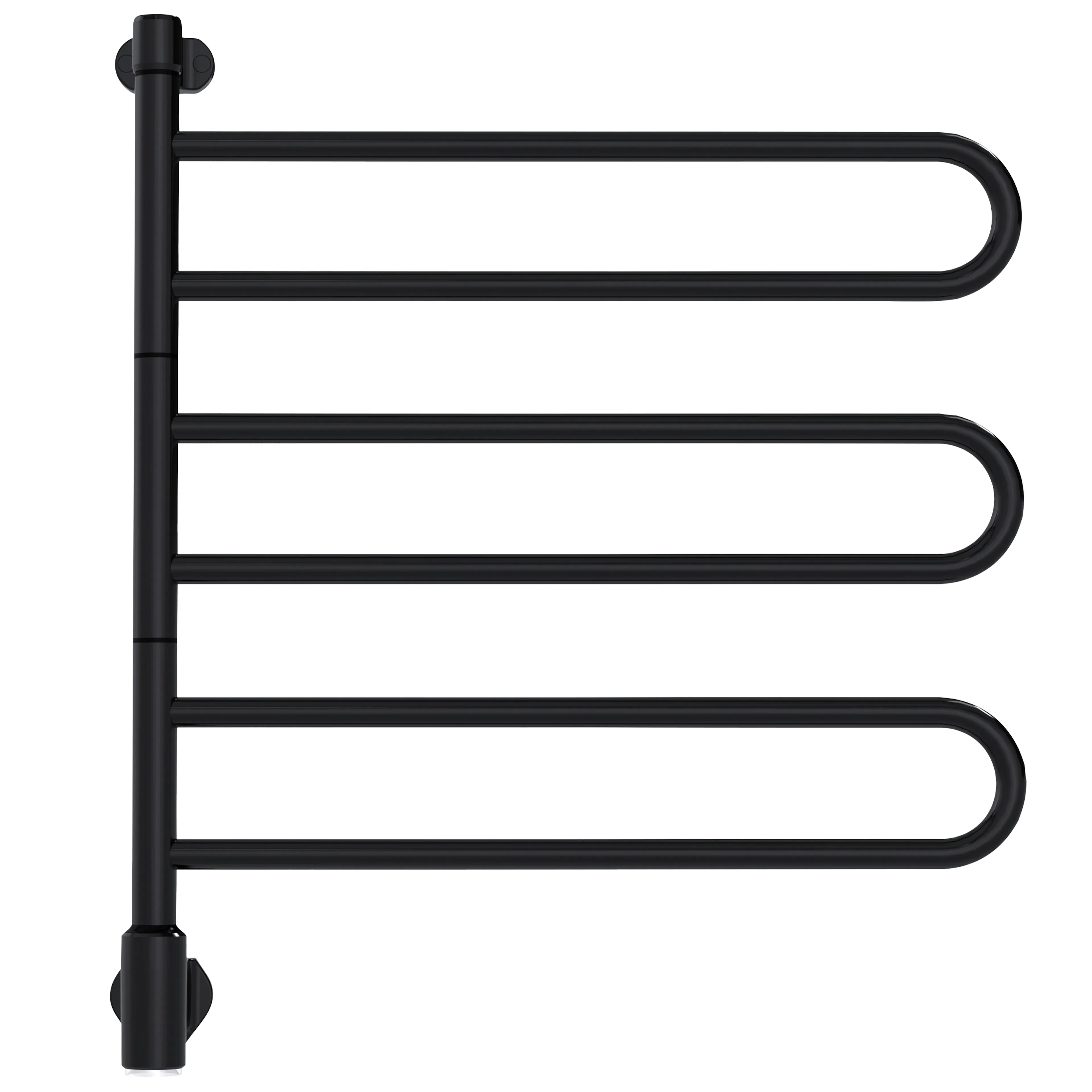 Handdukstork Flex U 3/650 M2 Svart Svart, U3/650 mm, med Momento II