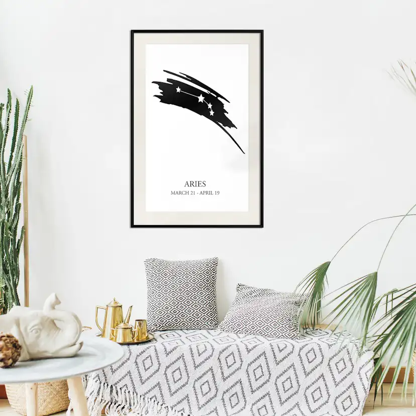 Poster Artgeist Affisch Zodiac Signs Aries