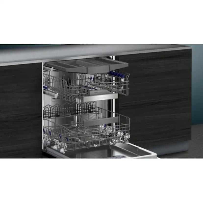 Integrerad Diskmaskin Siemens iQ500 SX75ZX07CE 60 cm med varioSpeed Plus och flexComfort