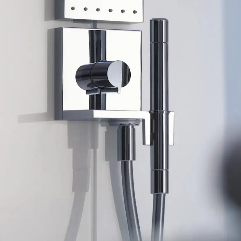 Handduschmodul Axor ShowerCollection 120/120 Square för Inbyggnad