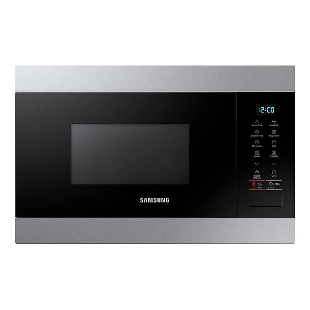 Mikrovågsugn Samsung MG22M8084AT/EE Rostfri med Grill+30 Funktion För Frasig Yta