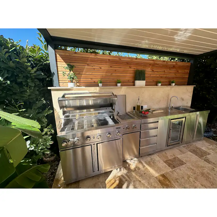 Fristående Utekök Myoutdoorkitchen Stainless Collection Oregon