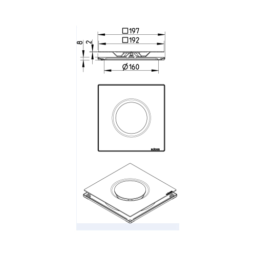 Golvbrunnssil Blücher Klinkerset Copenhagen 200x200