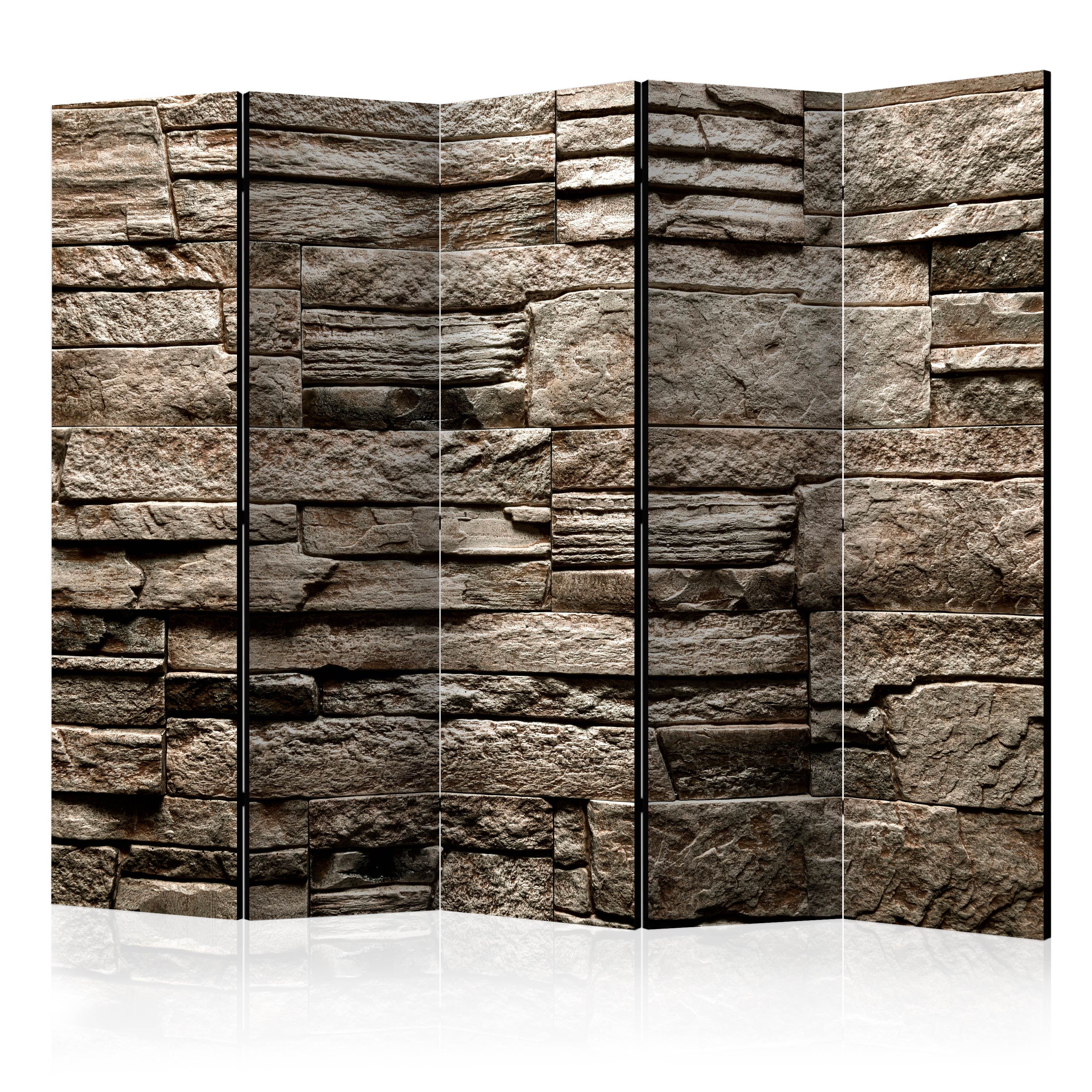 Rumsavdelare Arkiio Beautiful Brown Stone II 225x172 cm