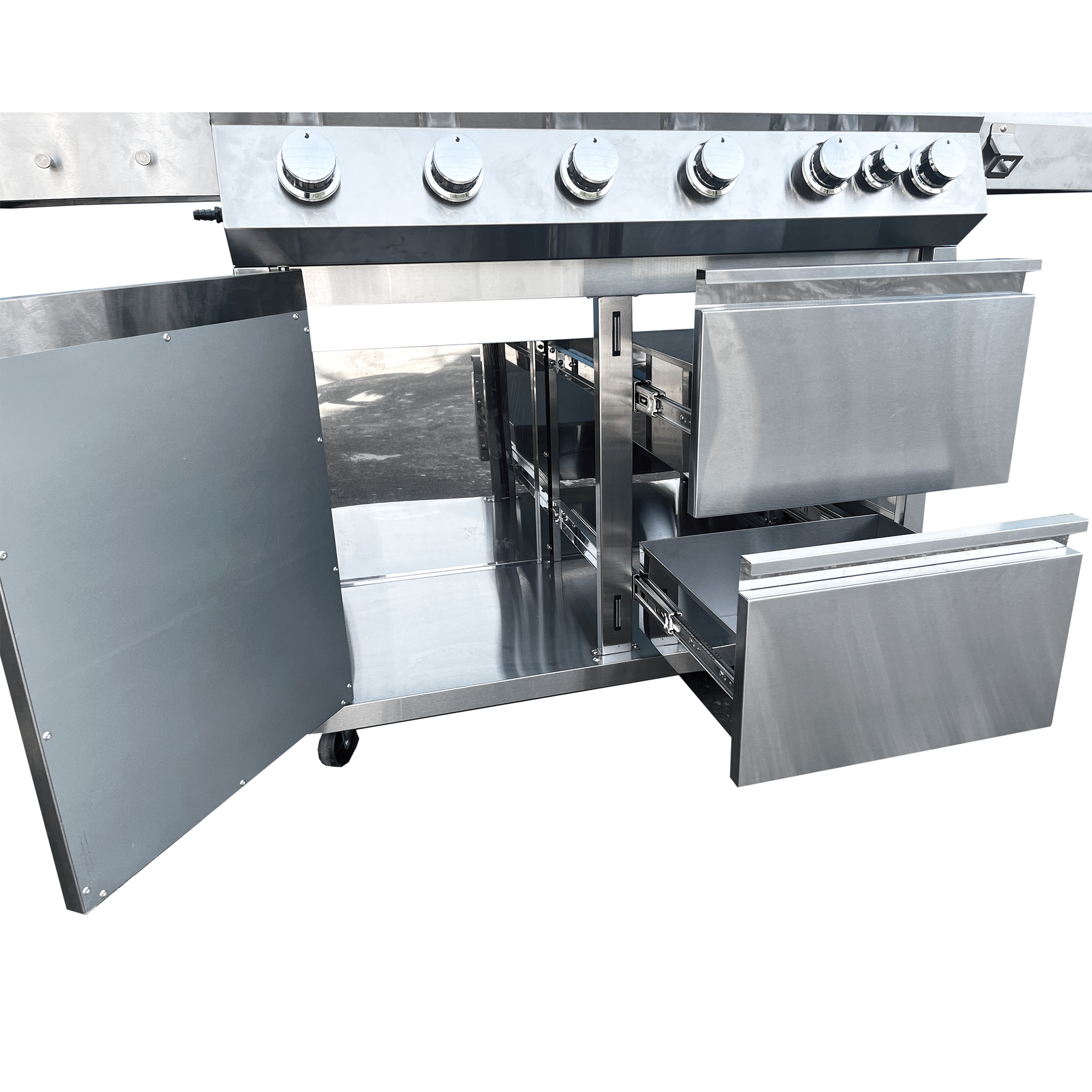 Gasolgrill Kobe Premium 6+1 RST PRE Grå