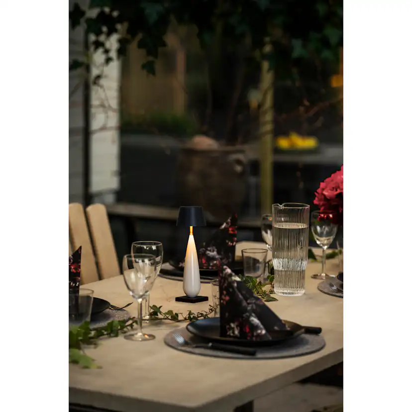 Portabel Lampa Gnosjö Konstsmide Frejus Bordslampa USB