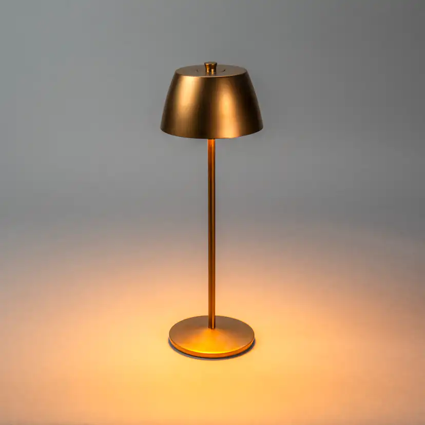Èze bordslampa Matt Koppar USB Matt Koppar