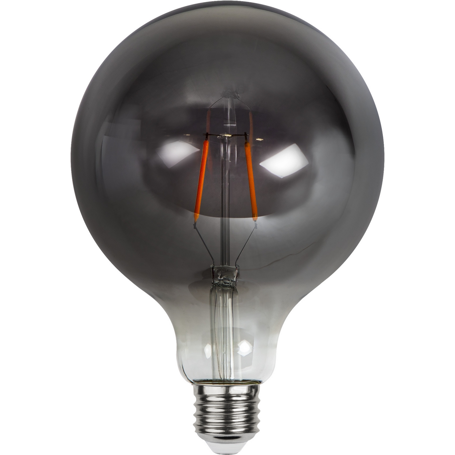LED-lampa Star Trading Plain Smoke E27 G125