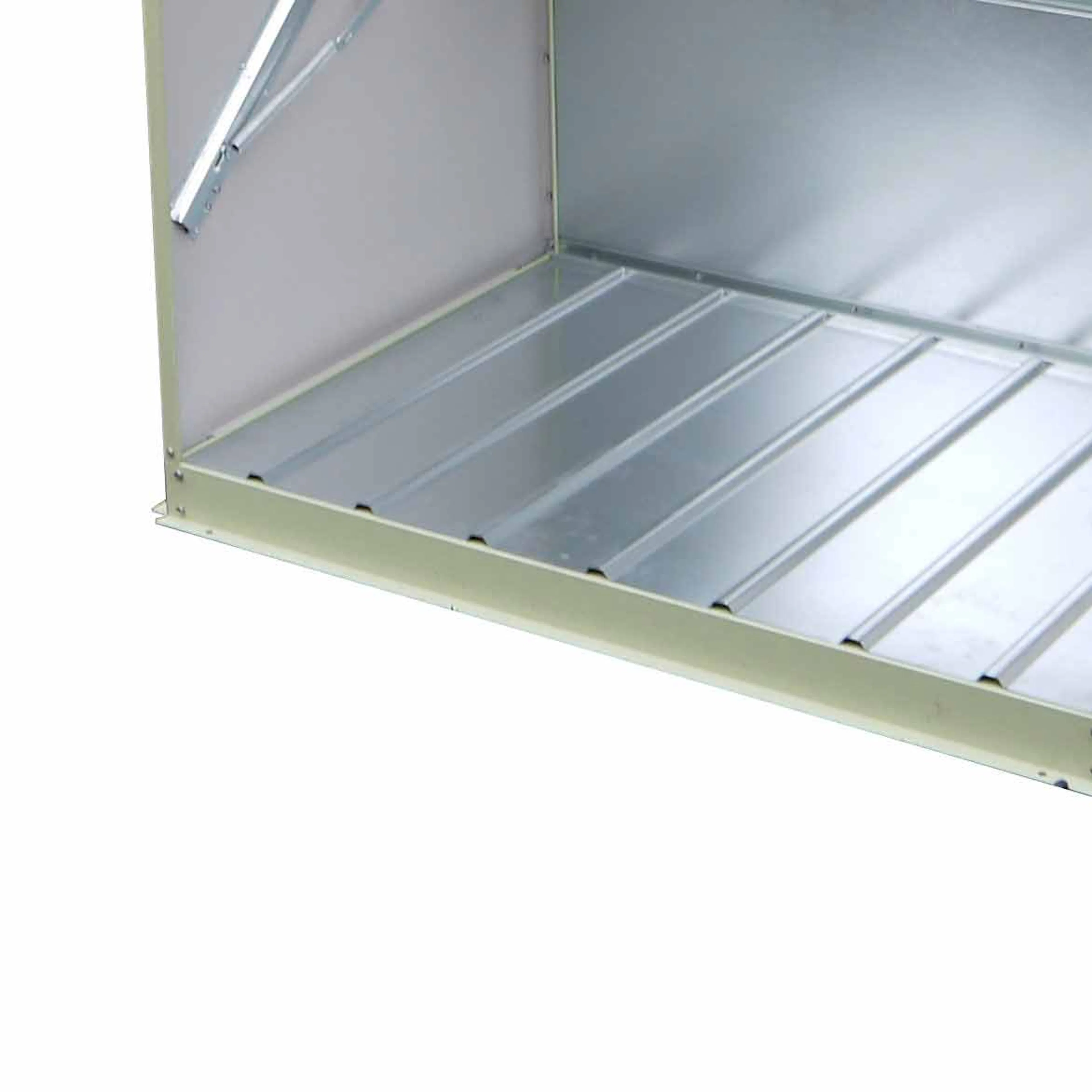 Stålgolv gop Bicyclestore Galvaniserat Golv för Förvaringsbox