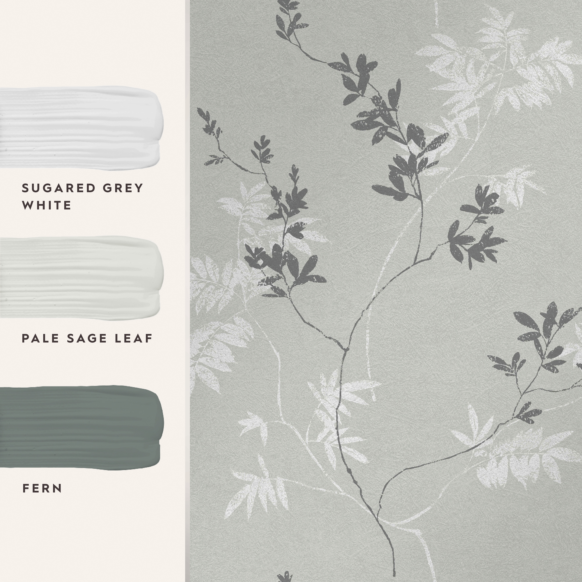 Tapet Laura Ashley Mari Mineral Grön 119840