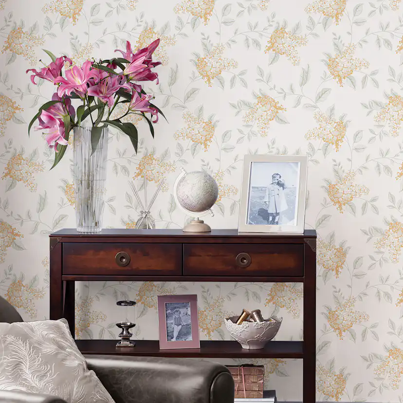 Tapet Laura Ashley Portland Orange