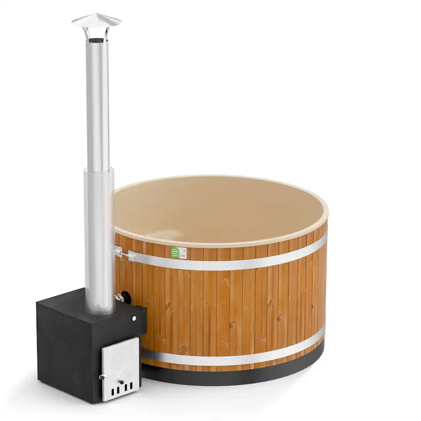 Kirami Comfort Steady M CUBE Thermowood/CaramelBeige Färg ram: CaramelBeige, Färg kar: Thermowood